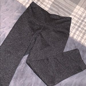 Gray yoga pants
